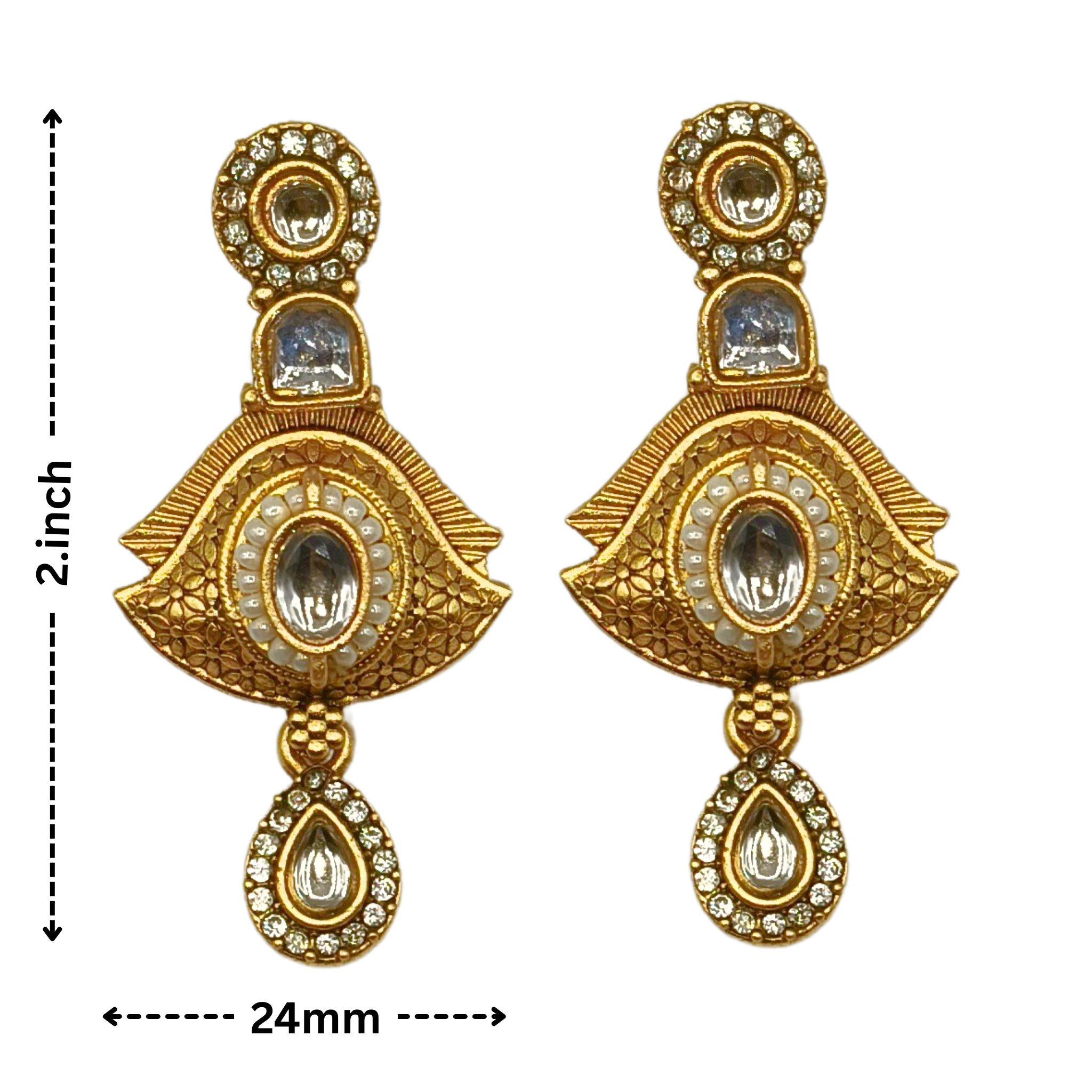 Sitara Silver Meenakari Necklace Set: Rajputi Enamel Choker Earrings