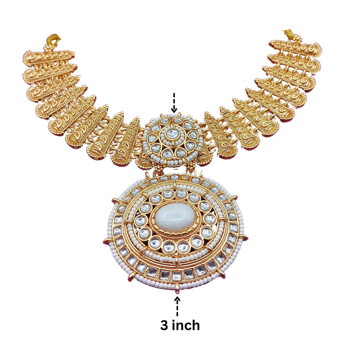 Kundan Choker Necklace | Rajputi Bridal Jewelry